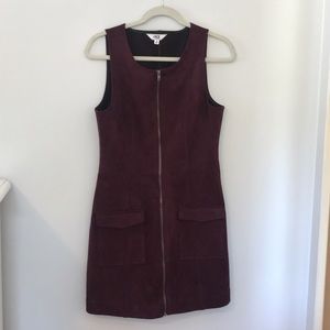 🍂Suede burgundy dress🍂